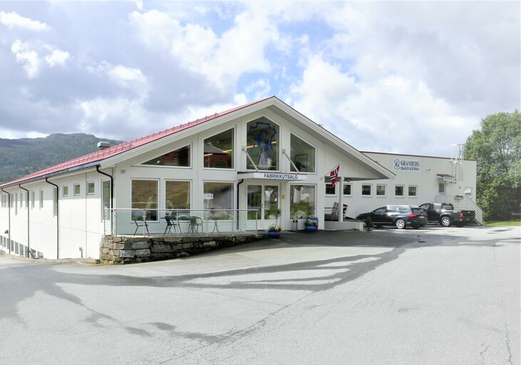 Granberg Garveris lokale i Vindafjord kommune, Rogaland. Foto: Granberg Garveri